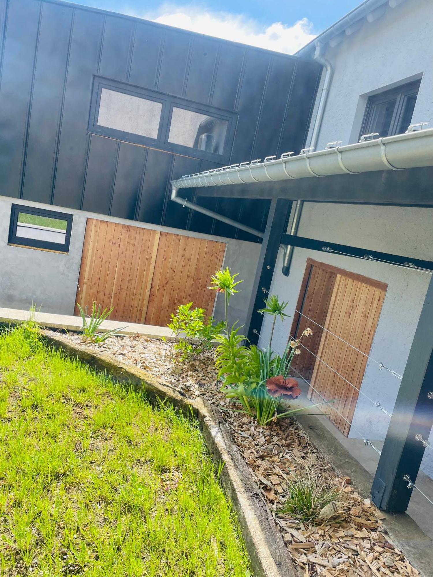 Maison Gite Chez Nounou Sauna Jacuzzi Jardin Arbore Etting Экстерьер фото